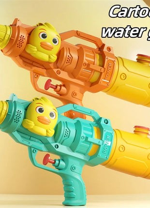Dinosaurs, ducks, sharks, twin sprinklers, water gun toys, water