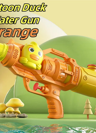 Dinosaurs, ducks, sharks, twin sprinklers, water gun toys, water