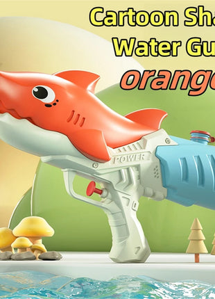 Dinosaurs, ducks, sharks, twin sprinklers, water gun toys, water