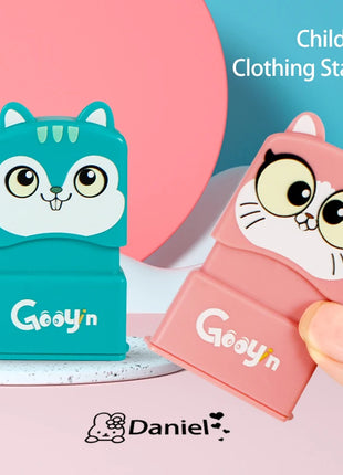 Customized Name Stamp Paints Personal Student Child Baby Engraved