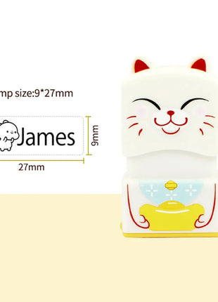 Customized Name Stamp Paints Personal Student Child Baby Engraved