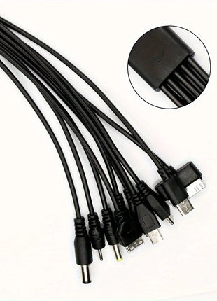 NNBILI 10 in 1 Multi-Function USB Phone Charging Cable Multi-head
