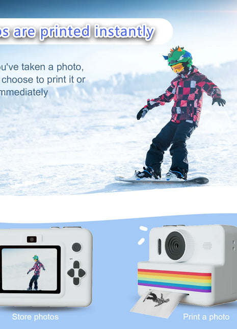 Digital Children Camera For Photography Mini Printer Portable Thermal