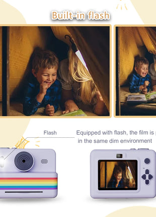 Digital Children Camera For Photography Mini Printer Portable Thermal
