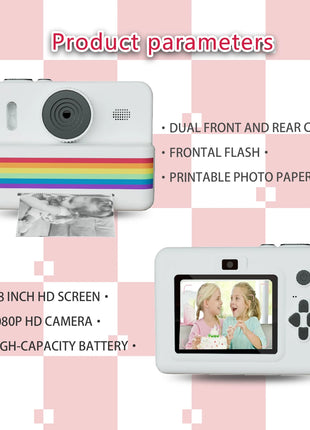 Digital Children Camera For Photography Mini Printer Portable Thermal