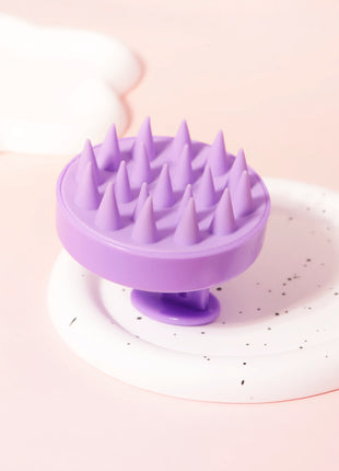 1PCS scalp massager shampoo brush, scalp cleaning brush, silicone, for
