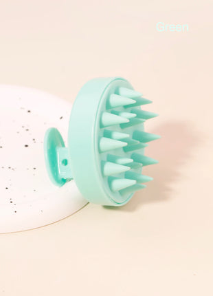 1PCS scalp massager shampoo brush, scalp cleaning brush, silicone, for
