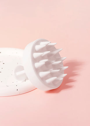 1PCS scalp massager shampoo brush, scalp cleaning brush, silicone, for