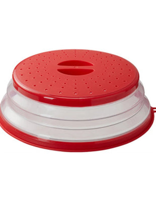 Collapsible Microwave Cover Lid Folding Silicone Microwave Plate Cover
