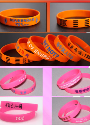 Sos Bracelet Custom Silicon | Wristband Bracelet Custom | Silicone Sos