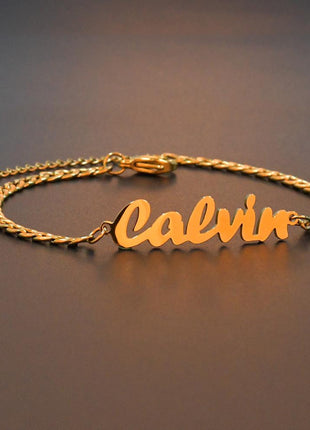 Atoztide Custom Personalized Name Bracelet Stainless Steel Charms