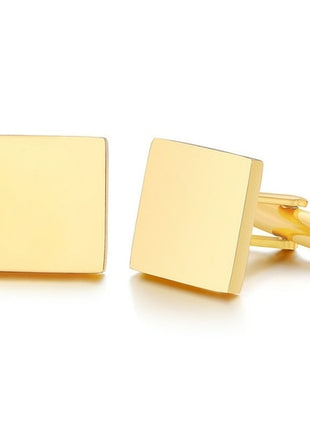 Engrave Initial Cufflinks For Wedding Birthday Groomsmen Gift
