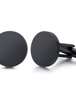 Engrave Initial Cufflinks For Wedding Birthday Groomsmen Gift