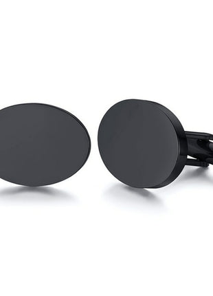 Engrave Initial Cufflinks For Wedding Birthday Groomsmen Gift