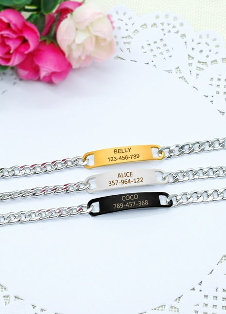 Dog Collar Personalized Small Dogs | Collar Pet Name Small Dog - Cat
