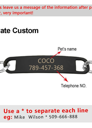 Dog Collar Personalized Small Dogs | Collar Pet Name Small Dog - Cat