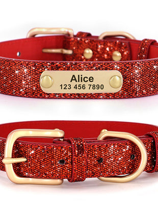 Leather Cat Collar Personalized Cat Collar For Puppy Small Dogs Pet