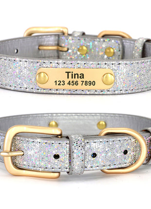 Leather Cat Collar Personalized Cat Collar For Puppy Small Dogs Pet
