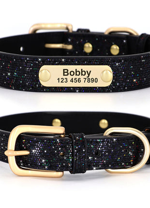 Leather Cat Collar Personalized Cat Collar For Puppy Small Dogs Pet