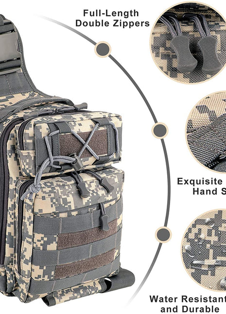 LUXHMOX Fishing Tackle Backpack Waterproof for Outdoor Gear Storage