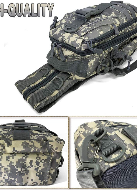 LUXHMOX Fishing Backpack Waterproof Tackle-Bag Fishing Gear