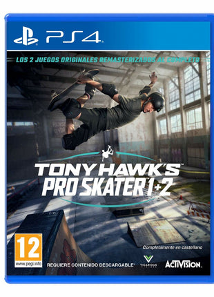 PlayStation 4 Video Game Activision Tony Hawk's Pro Skater 1 + 2