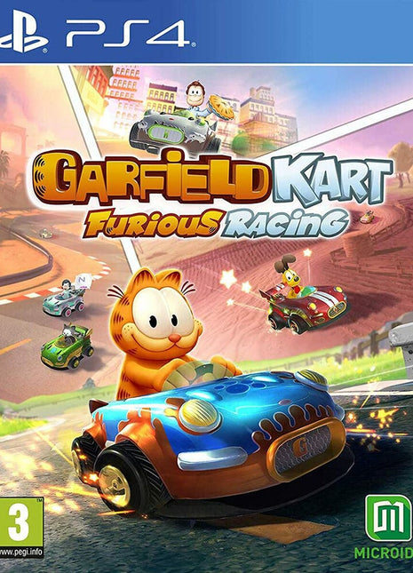 PlayStation 4 Video Game Meridiem Games Garfield Kart: Furious Racing