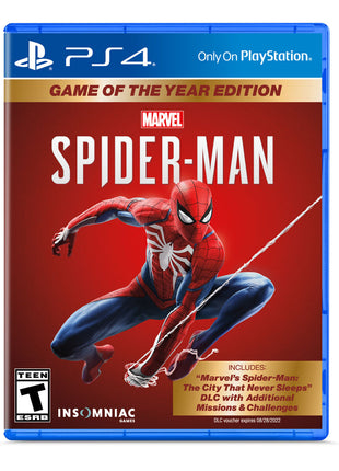 PlayStation 4 Video Game Sony Spider-Man GOTY