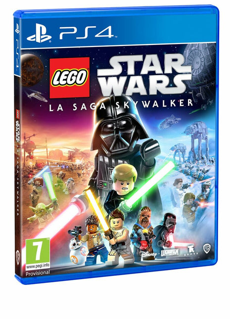 PlayStation 4 Video Game Warner Games Lego Star Wars: La Saga