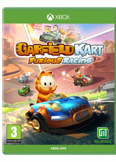 Xbox One Video Game Meridiem Games Garfield Kart - Furious Racing