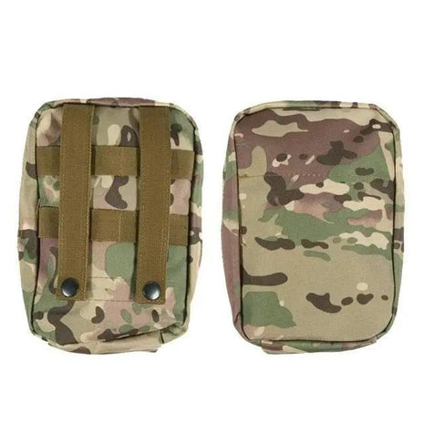 Wilderness Survival Hunting Bag Waterproof Nylon Tactical Molle System Waist Bag Travel Medical Military First Aid Kit Pouch.