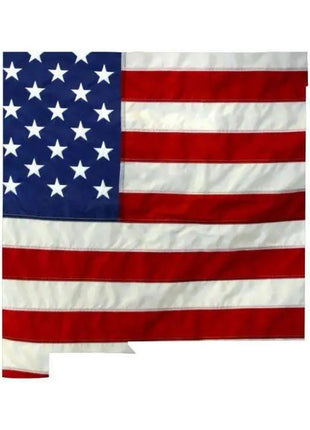 State of New Mexico Realistic American Flag Window Decal - Various Sizes.
