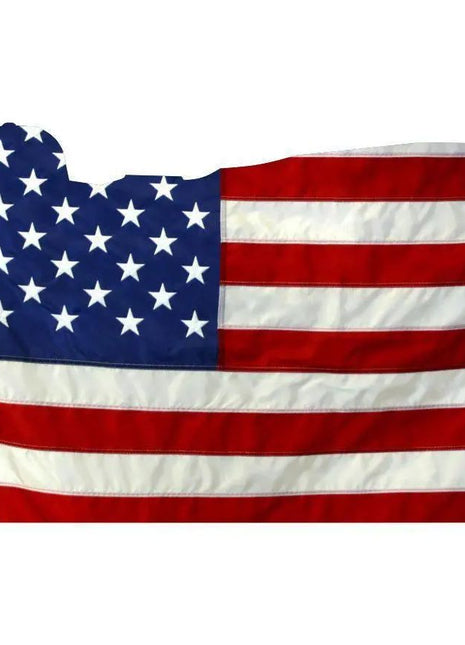 State of Oregon Realistic American Flag Window Decal - Various Sizes.