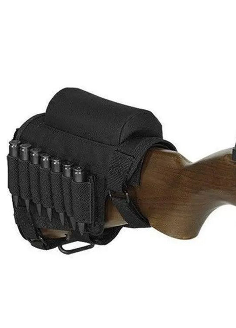 Tactical Buttstock Cheek Rest | Ammo Carrier Case.