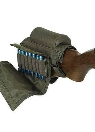 Tactical Buttstock Cheek Rest | Ammo Carrier Case.