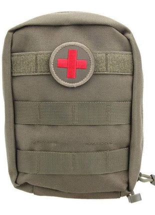 Waterproof Nylon Tactical Molle System Waist Bag Outdoor Sports Medical Military First Aid Sling Pouch  Emergency Bag.