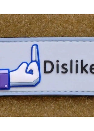 BuckUp Tactical Morale Patch Hook Facebook Middle Finger Patch 2x1".