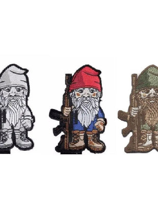 BuckUp Tactical Morale Patch Hook Gnome 2.5" Cut-Out Sized Patches.