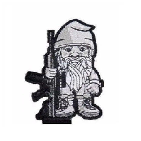BuckUp Tactical Morale Patch Hook Gnome 2.5" Cut-Out Sized Patches.