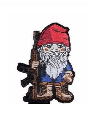 BuckUp Tactical Morale Patch Hook Gnome 2.5" Cut-Out Sized Patches.