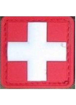 BuckUp Tactical Morale Patch Hook Medic Cross PVC Patches 1” Sized - BuckUp Tactical