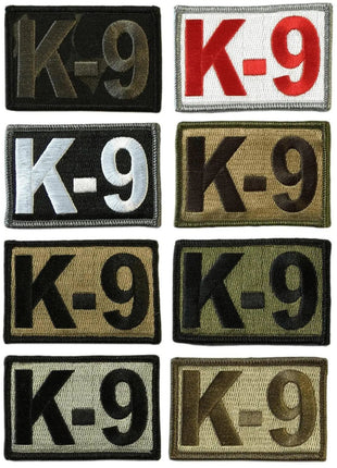 BuckUp Tactical Morale Patch Hook K9 K-9 Sheriff PD Police Patches 3x2" Sized.