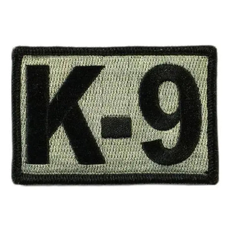 BuckUp Tactical Morale Patch Hook K9 K-9 Sheriff PD Police Patches 3x2" Sized.