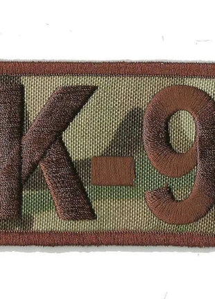 BuckUp Tactical Morale Patch Hook K9 K-9 Sheriff PD Police Patches 3x2" Sized.