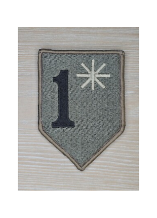 1* one * Asterisk Word Patches 2.75"