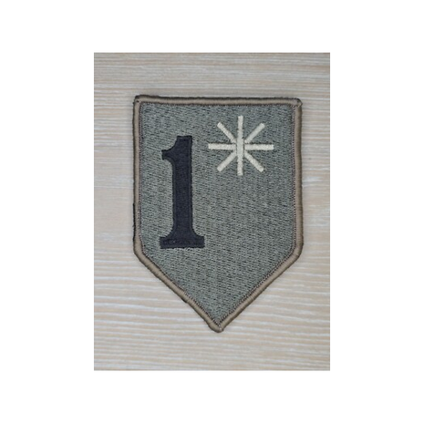 1* one * Asterisk Word Patches 2.75"