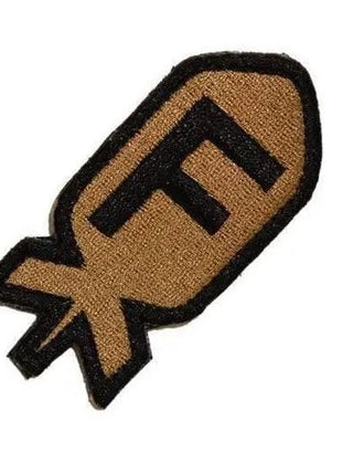 BuckUp Tactical Morale Patch Hook F Bomb F*ck F Word Patches 2.75".