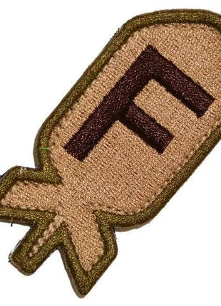 BuckUp Tactical Morale Patch Hook F Bomb F*ck F Word Patches 2.75".