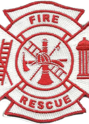 BuckUp Tactical Morale Patch Hook FD Fire Department Logo Seal Patches 3.25".