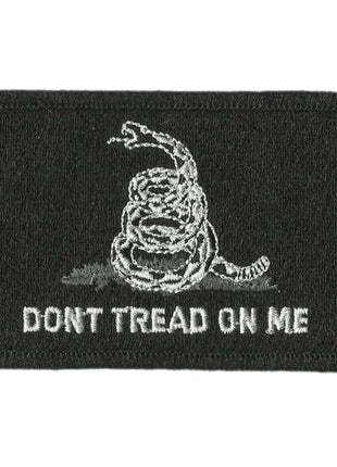 BuckUp Tactical Morale Patch Hook Gadsden DTOM Don't Tread On Me Patches 3x2".